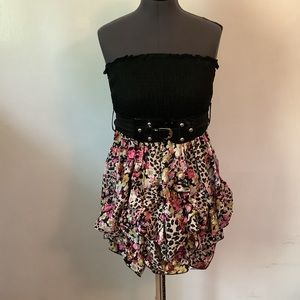 3/$25 New Look Halter Floral Dress